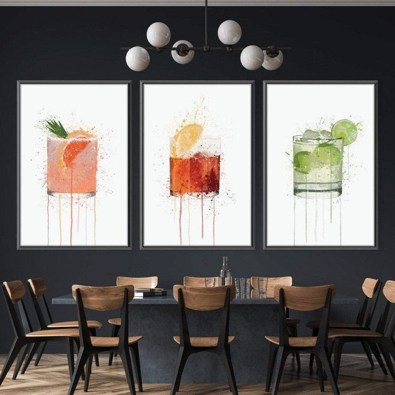 Cocktails Canvas