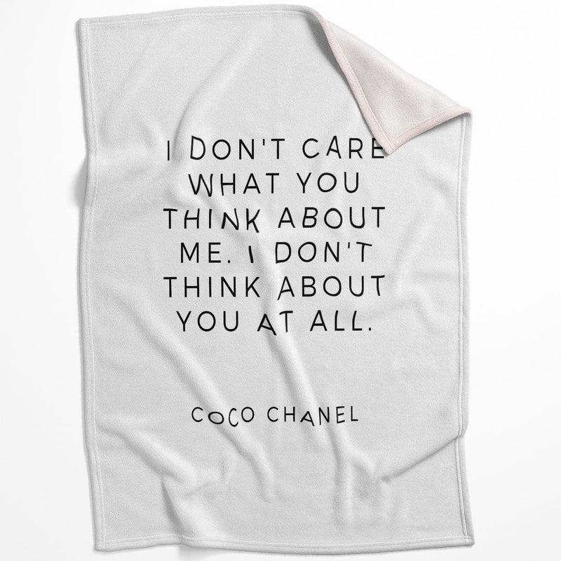 CoCo Quotes C Blanket