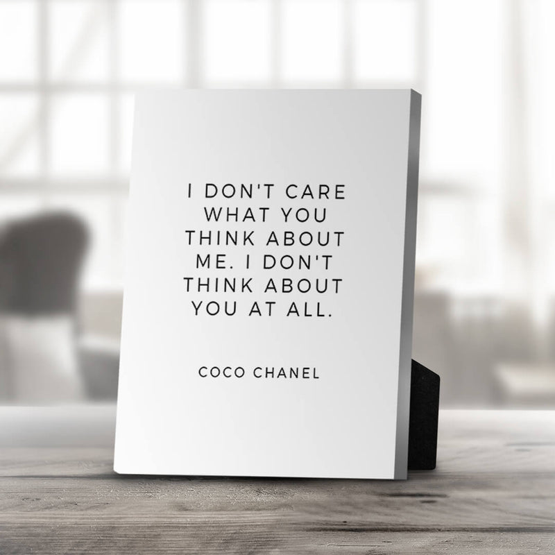 CoCo Quotes C Desktop Canvas