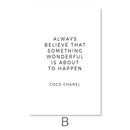 CoCo Quotes Canvas
