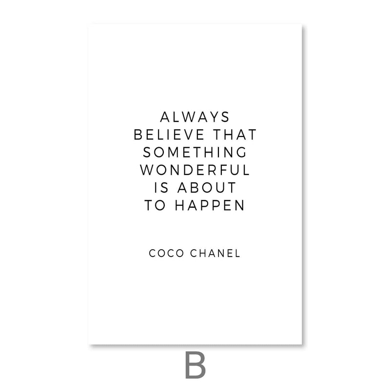 CoCo Quotes Canvas