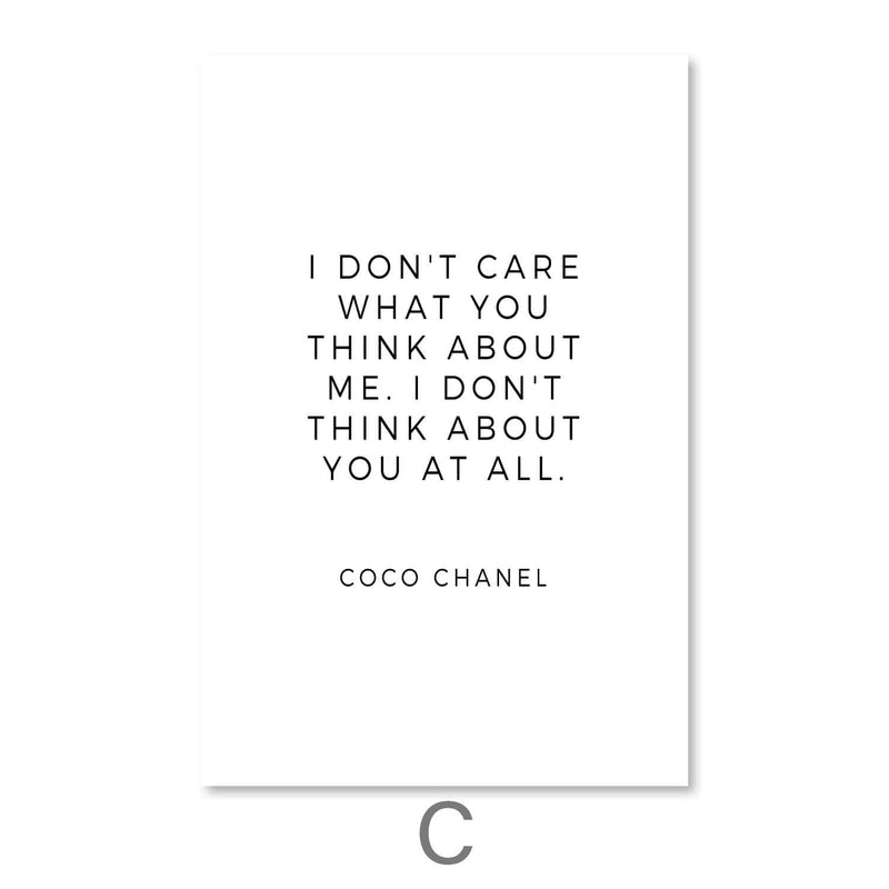 CoCo Quotes Canvas