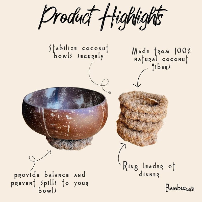 Coconut Bowl Stabilizer, photo 4 of 5