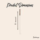 Coconut Fiber Straw Cleaner by Bamboo Switch