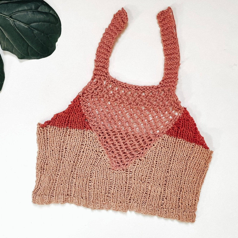 Coconut Tree Bralette Knit Pattern