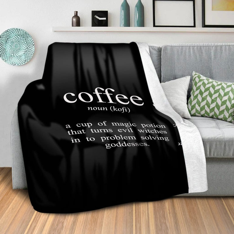 Coffee and Tea A Blanket