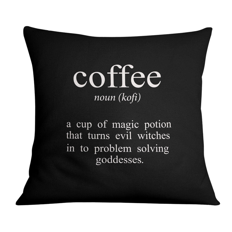 Coffee and Tea A Cushion