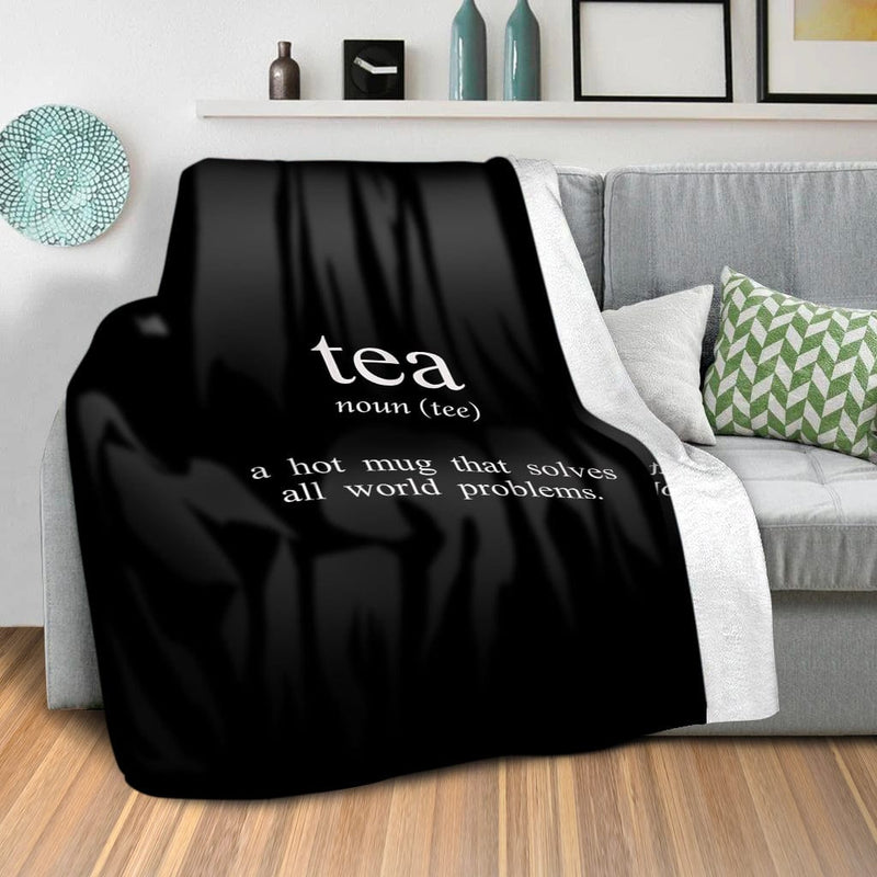 Coffee and Tea B Blanket