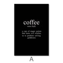 Coffee and Tea Canvas