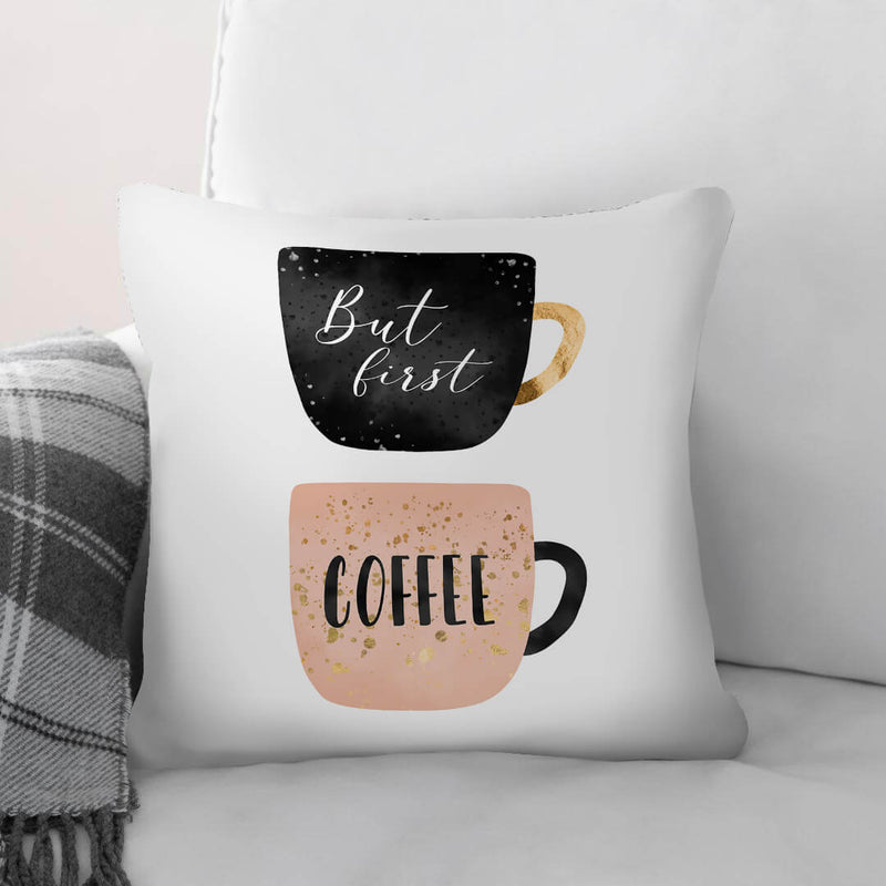 Coffee Cups A Cushion