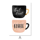 Coffee Cups Canvas
