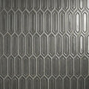 Coffee Glossy Reliefed Picket Ceramic Accent Tiles 2x6
