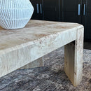 Artisan Burl Wood Coffee Table by Decor Steals