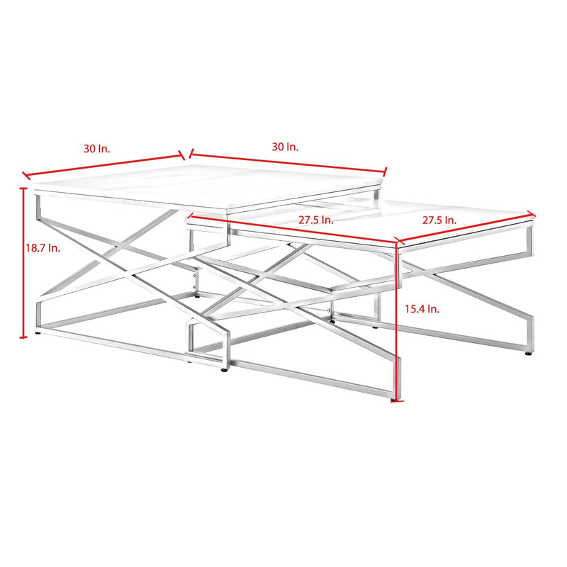 Malou Nesting Coffee Table (Set of 2)