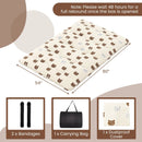 Foldable Futon Mattress with Washable Cover and Carry Bag for Camping by LJGDeals