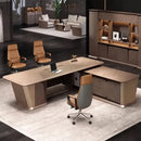 Cognac · Executive Desk w/ Mobile Storage