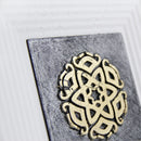 Foil & Silver Pastel Cosmos Mandala Relief