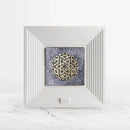 Foil & Silver Pastel Cosmos Mandala Relief