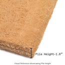 Shades of Meadow - Green Coir Doormat