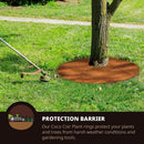 9 Inches Weed Control Discs Coco Tree Rings - 15 Pack by EnvelorHome