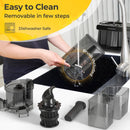 Cold Press Juicer with 5.3 Inches Feed Chute High Juice Yield and Reverse Function by LJGDeals