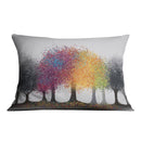 Color in the Grey Forest Cushion