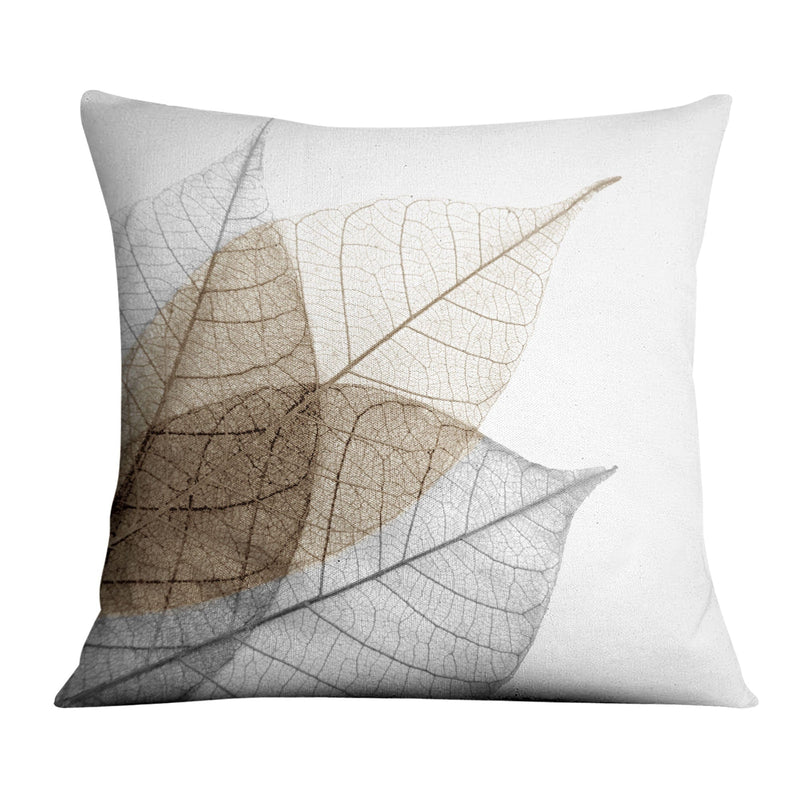 Color Splash Leaf A Cushion