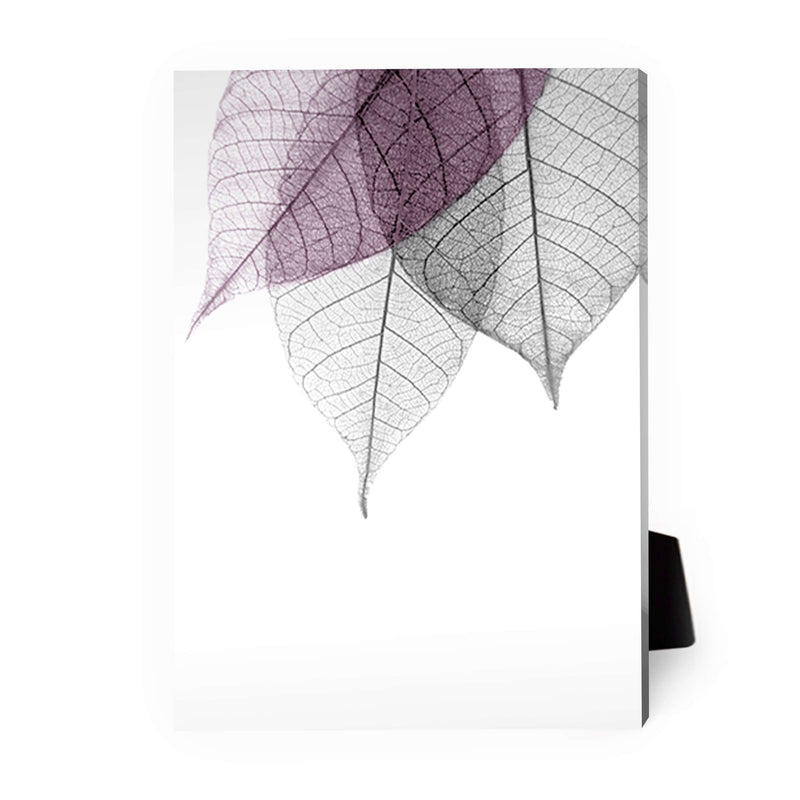 Color Splash Leaf C Desktop Canvas