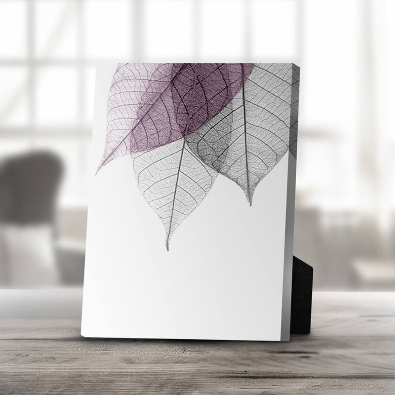 Color Splash Leaf C Desktop Canvas