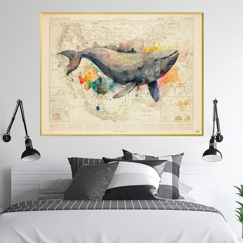 Color Whale Canvas