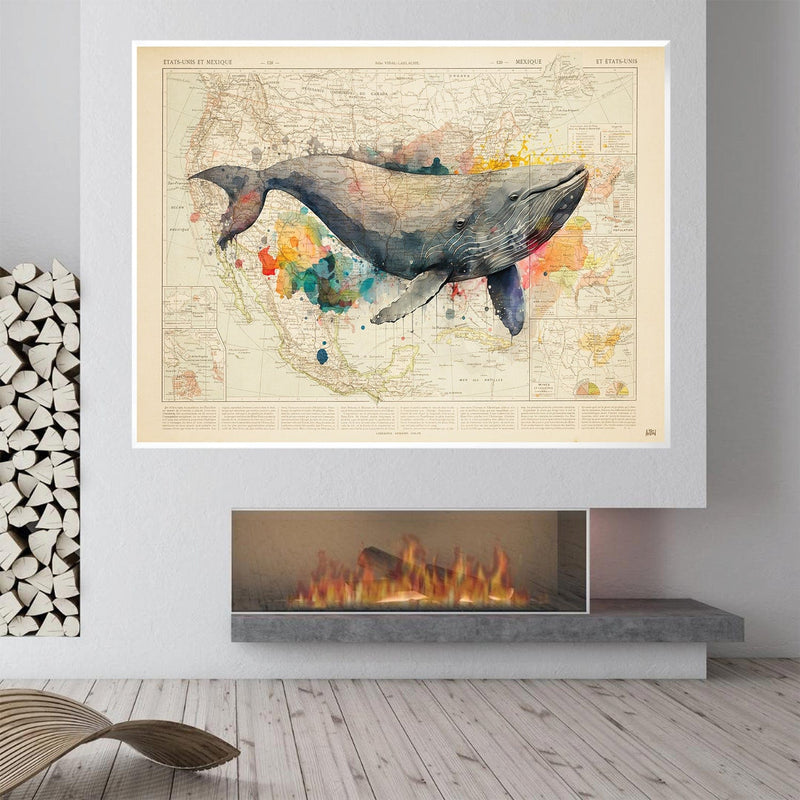 Color Whale Canvas