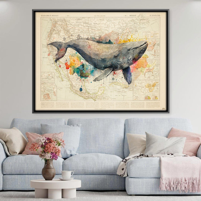 Color Whale Canvas