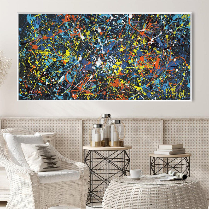 Colorburst Symphony Canvas