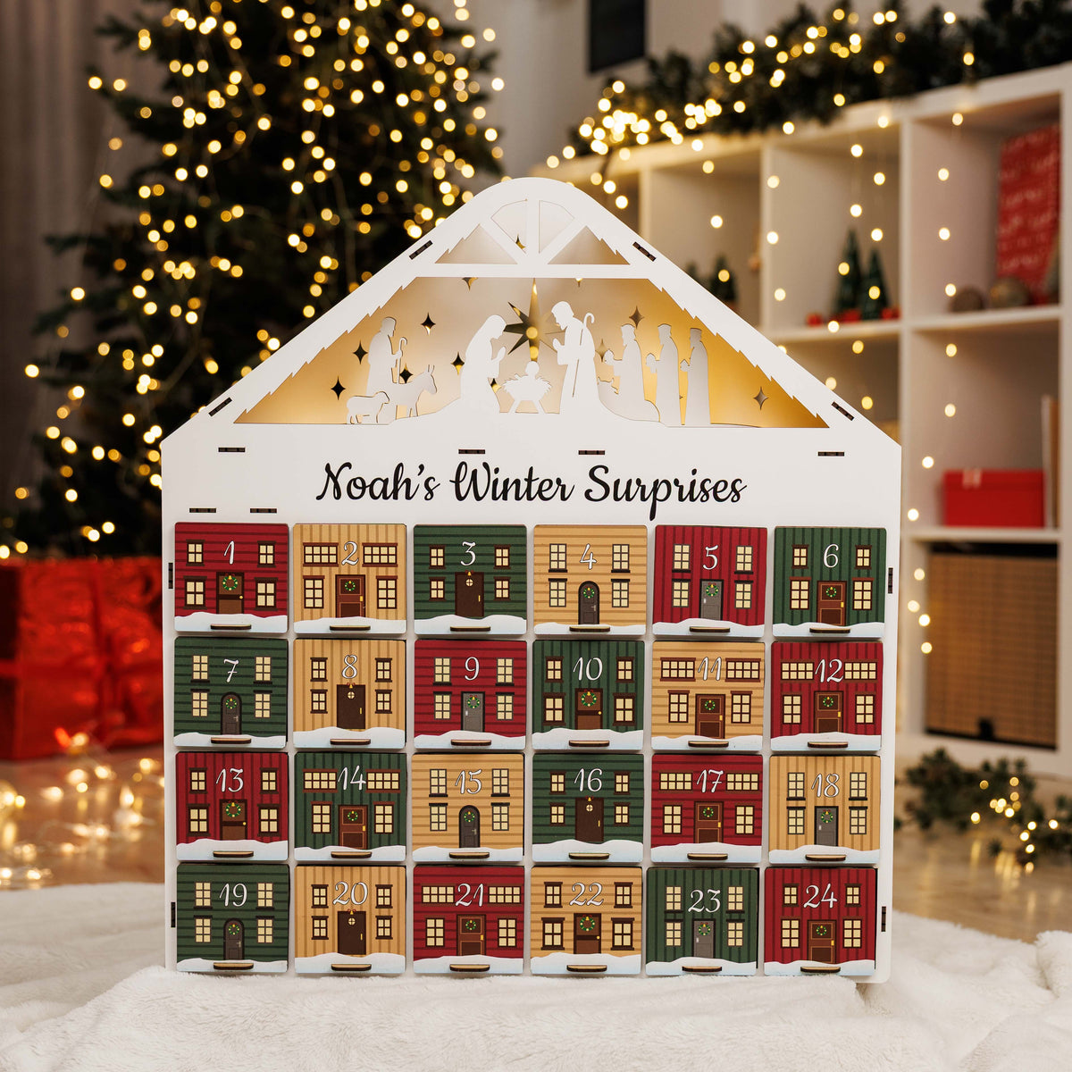 Christmas Advent Calendar - Colored, photo 10 of 11