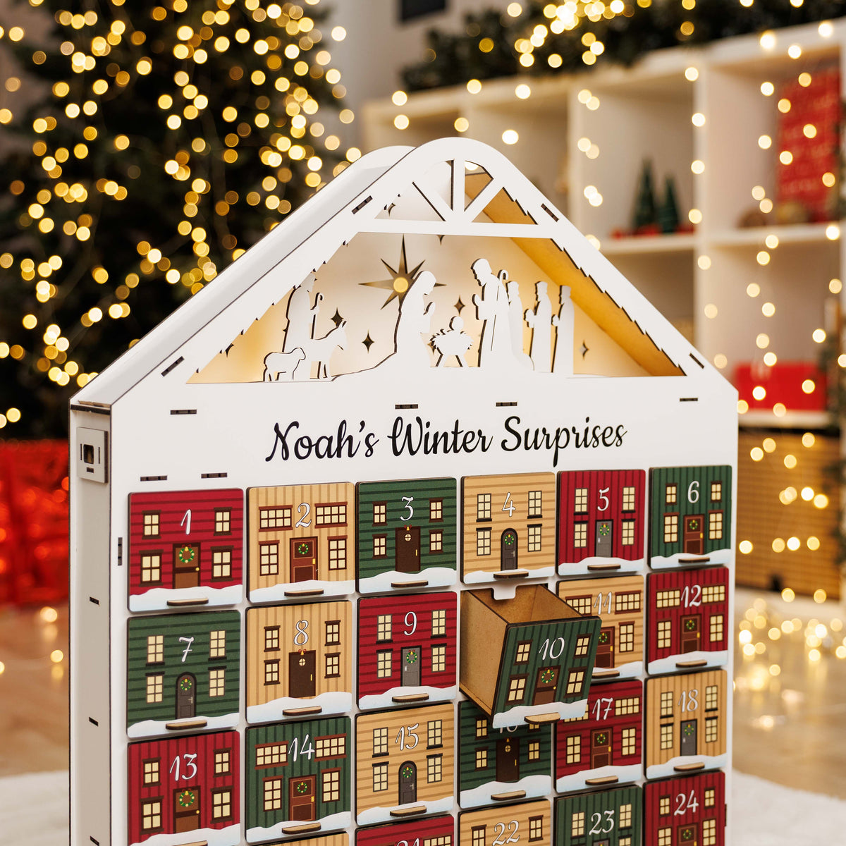 Christmas Advent Calendar - Colored, photo 4 of 11