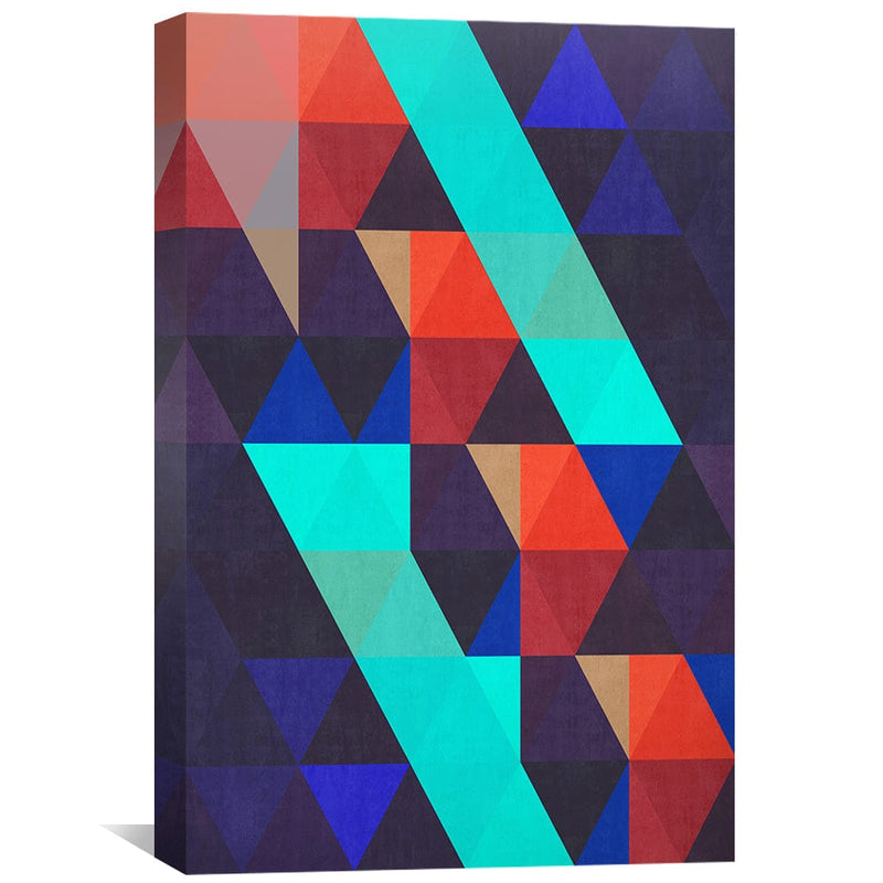 Colored Triangles 2 Canvas