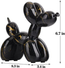 Colorful balloon dog statue – living room glossy art decor by Decorbites