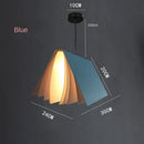 GobekUsa Book Pendant Lamp: Nordic LED Design for Living Room, Bedroom, Indoor Lighting