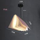GobekUsa Book Pendant Lamp: Nordic LED Design for Living Room, Bedroom, Indoor Lighting