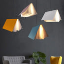 GobekUsa Book Pendant Lamp: Nordic LED Design for Living Room, Bedroom, Indoor Lighting