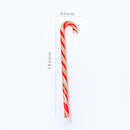 Colorful christmas long handle candy cane glass stirring stick kitchen by Decorbites