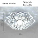 Colorful crystal flower ceiling light fixture for living room by Decorbites