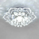 Colorful crystal flower ceiling light fixture for living room by Decorbites
