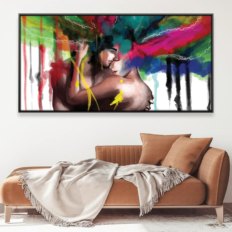 Colorful Embrace Canvas