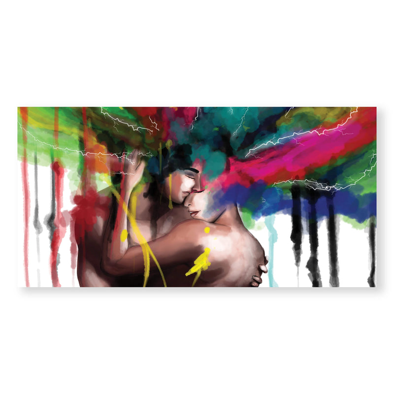 Colorful Embrace Canvas