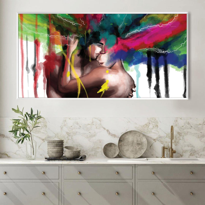 Colorful Embrace Canvas