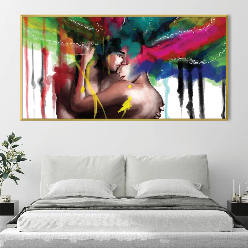 Colorful Embrace Canvas