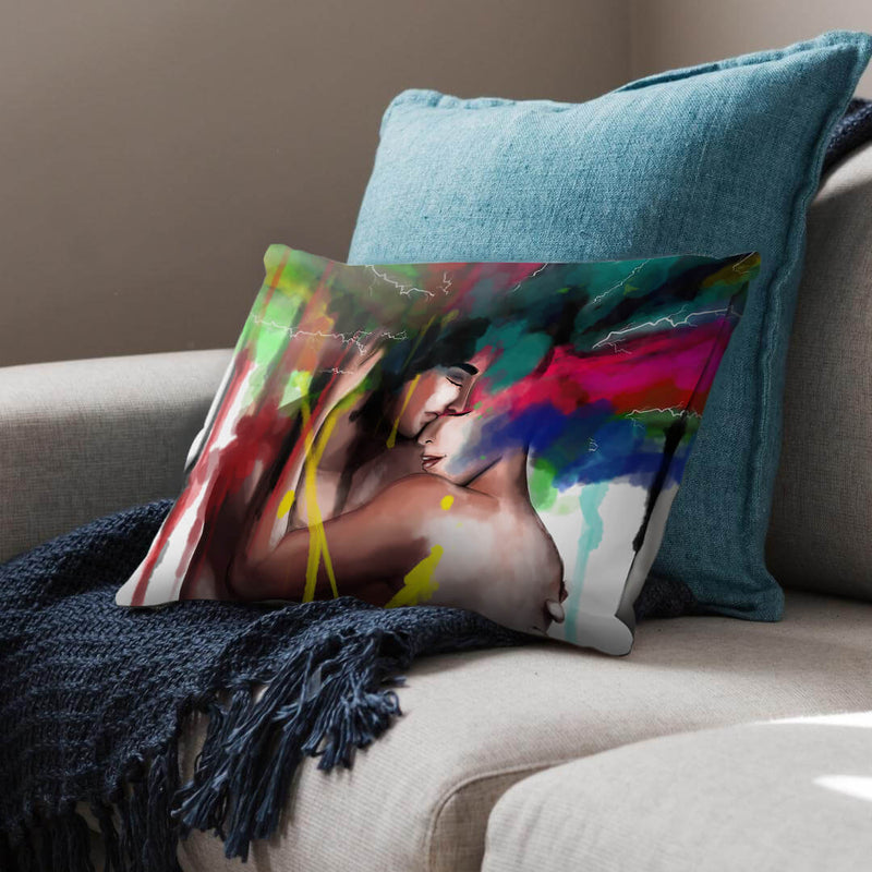 Colorful Embrace Cushion