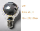 Colorful fireworks 3d glass sphere table lamp bedroom night light by Decorbites
