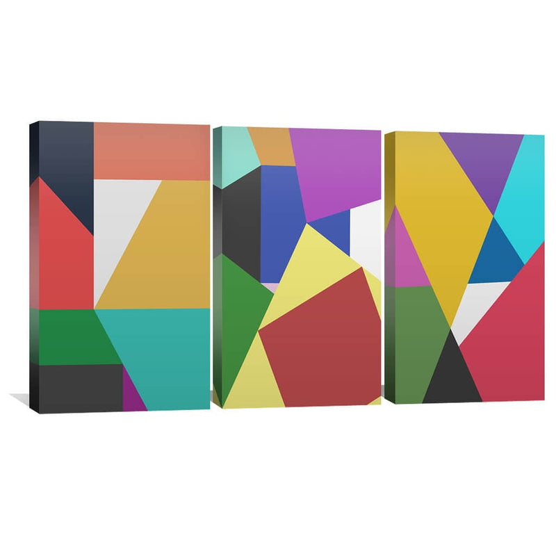 Colorful Geo Canvas